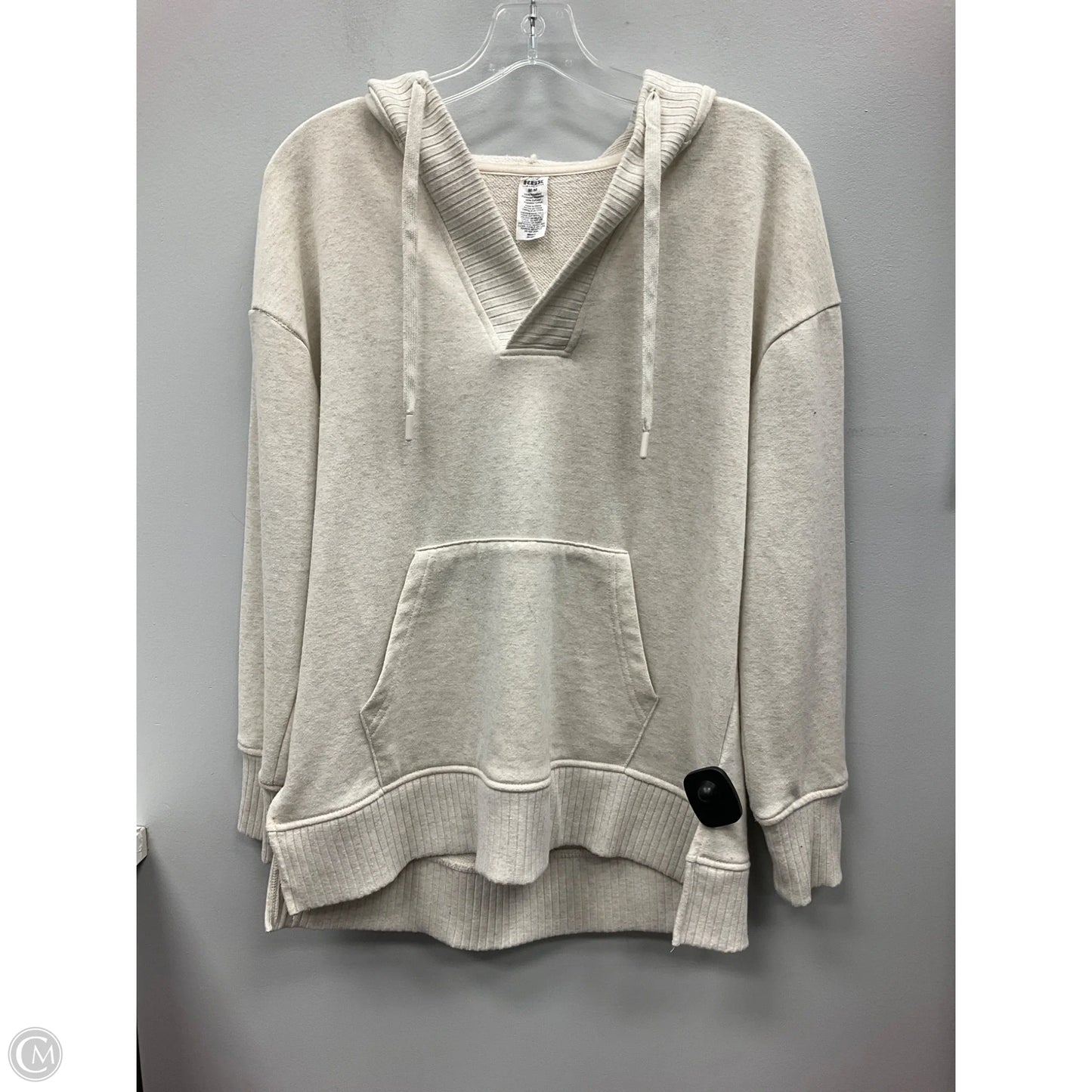 Sweatshirt Hoodie By Rbx In Cream, Size: M