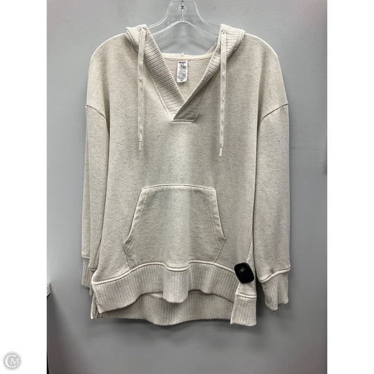 Sweatshirt Hoodie By Rbx In Cream, Size: M