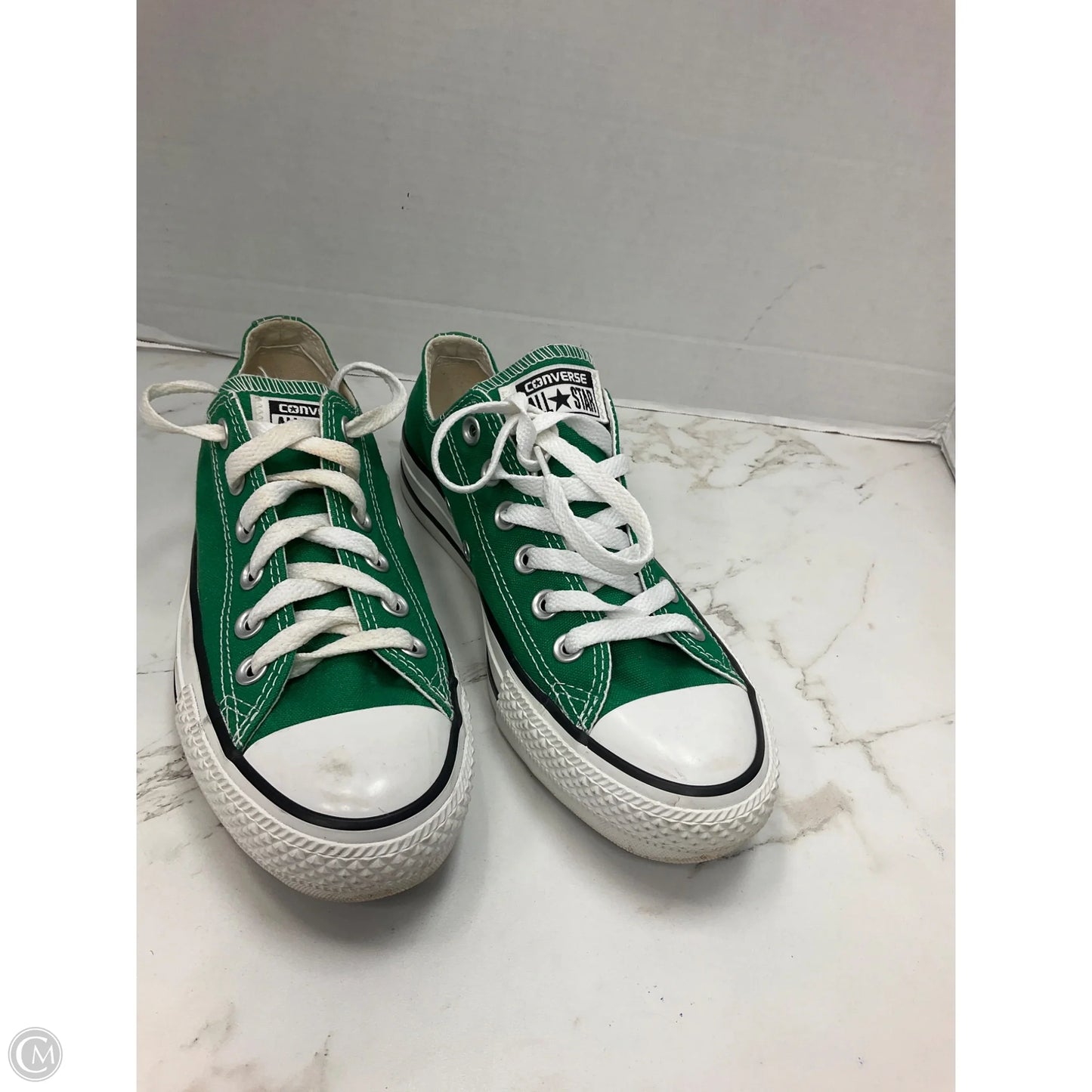 Shoes Sneakers By Converse In Green, Size: 7