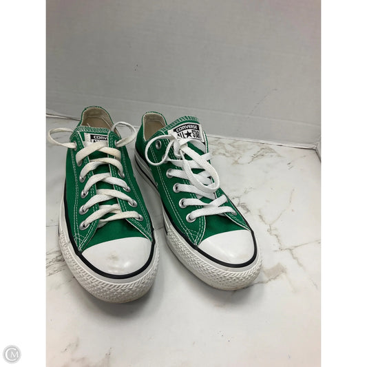 Shoes Sneakers By Converse In Green, Size: 7