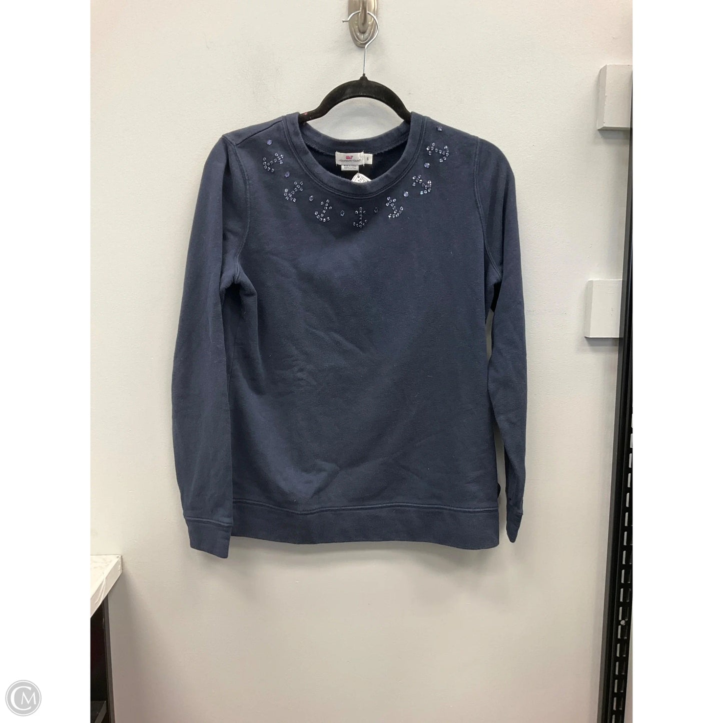 Top Long Sleeve By Vineyard Vines In Navy, Size: S