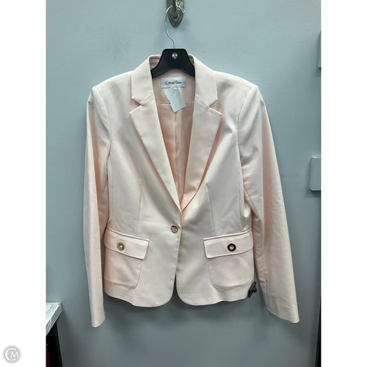 Blazer By Calvin Klein In Pink, Size: 8