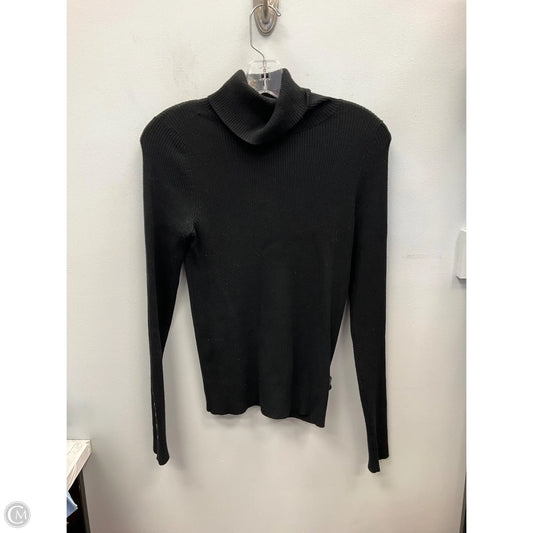 Top Long Sleeve By Maeve In Black, Size: S