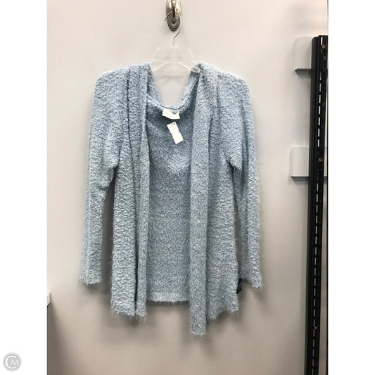 Sweater Cardigan By Clothes Mentor In Blue, Size: M