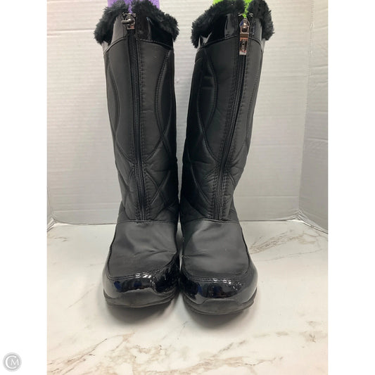 Boots Mid-calf Heels By Sport In Black, Size: 12
