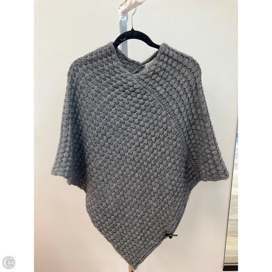 Shawl By Clothes Mentor In Grey, Size: Osfm