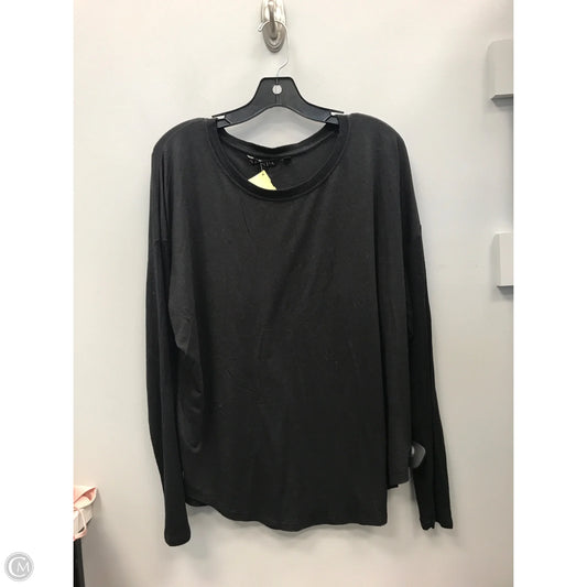 Top Long Sleeve By Athleta In Black, Size: Xl