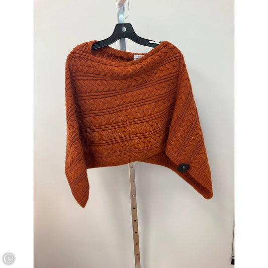 Shawl By Loft In Orange, Size: Osfm