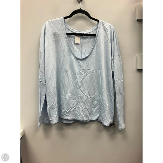 Top Long Sleeve By Express In Blue, Size: L