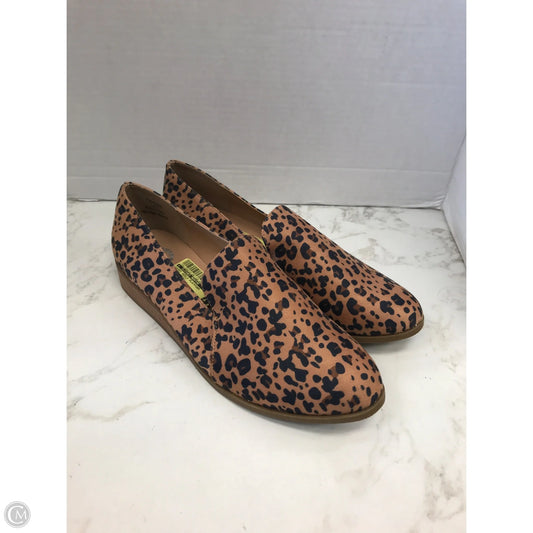 Shoes Heels Platform By Clothes Mentor In Animal Print, Size: 9