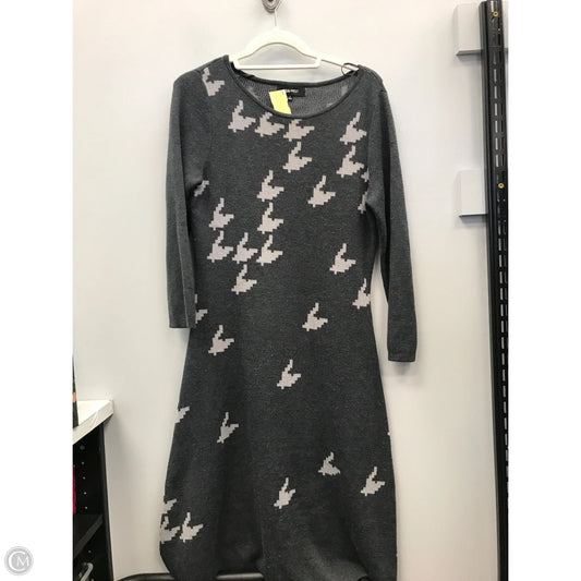 Dress Sweater By Nine West In Grey, Size: S