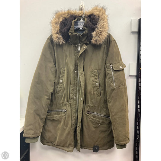 Coat Puffer & Quilted By Nautica In Green, Size: L