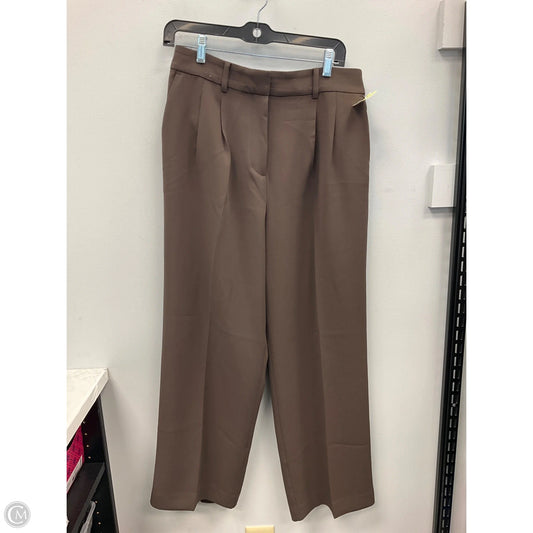 Pants Wide Leg By Loft In Brown, Size: 10