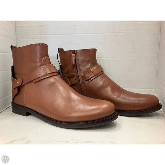 Boots Designer By Tory Burch In Brown, Size: 11
