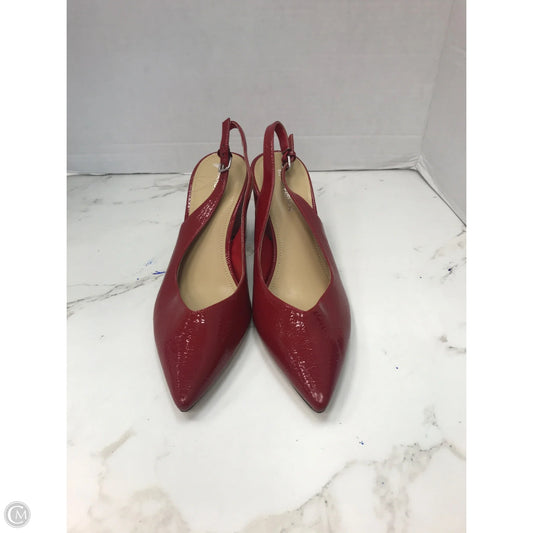 Shoes Heels Block By Marc Fisher In Red, Size: 8.5