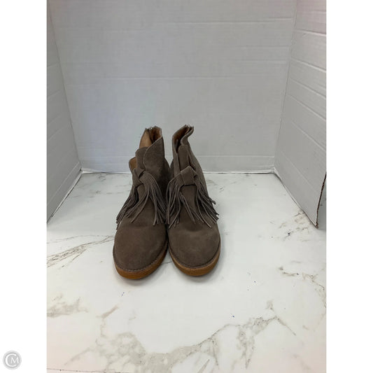 Boots Designer By Ugg In Taupe, Size: 7.5