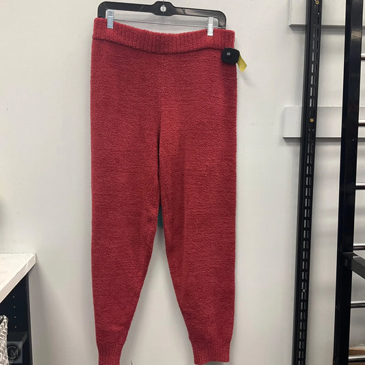 Pants Designer By Ugg In Red, Size: L