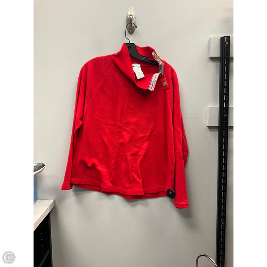 Top Long Sleeve By J. Crew In Red, Size: L
