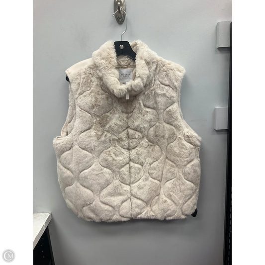 Vest Puffer & Quilted By Sanctuary In Cream, Size: Xl