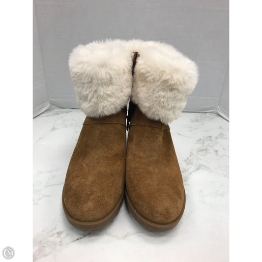 Boots Ankle Heels By Koolaburra By Ugg In Brown, Size: 9