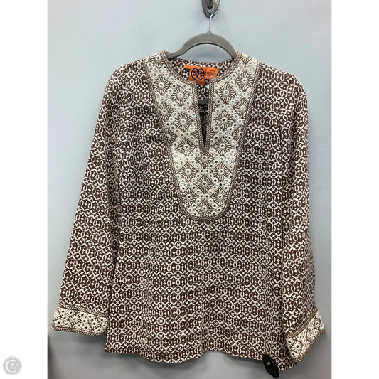 Tunic Designer By Tory Burch In Brown, Size: S