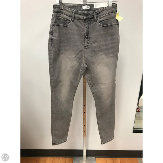 Jeans Jeggings By Loft In Grey, Size: 12