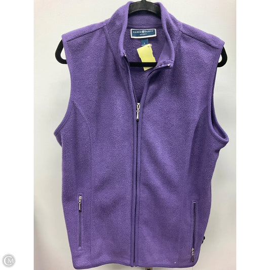 Athletic Fleece By Karin Stevens In Purple, Size: L