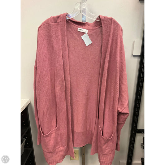 Cardigan By Sonoma In Pink, Size: 3x