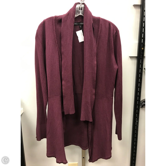 Sweater Cardigan By White House Black Market In Purple, Size: M