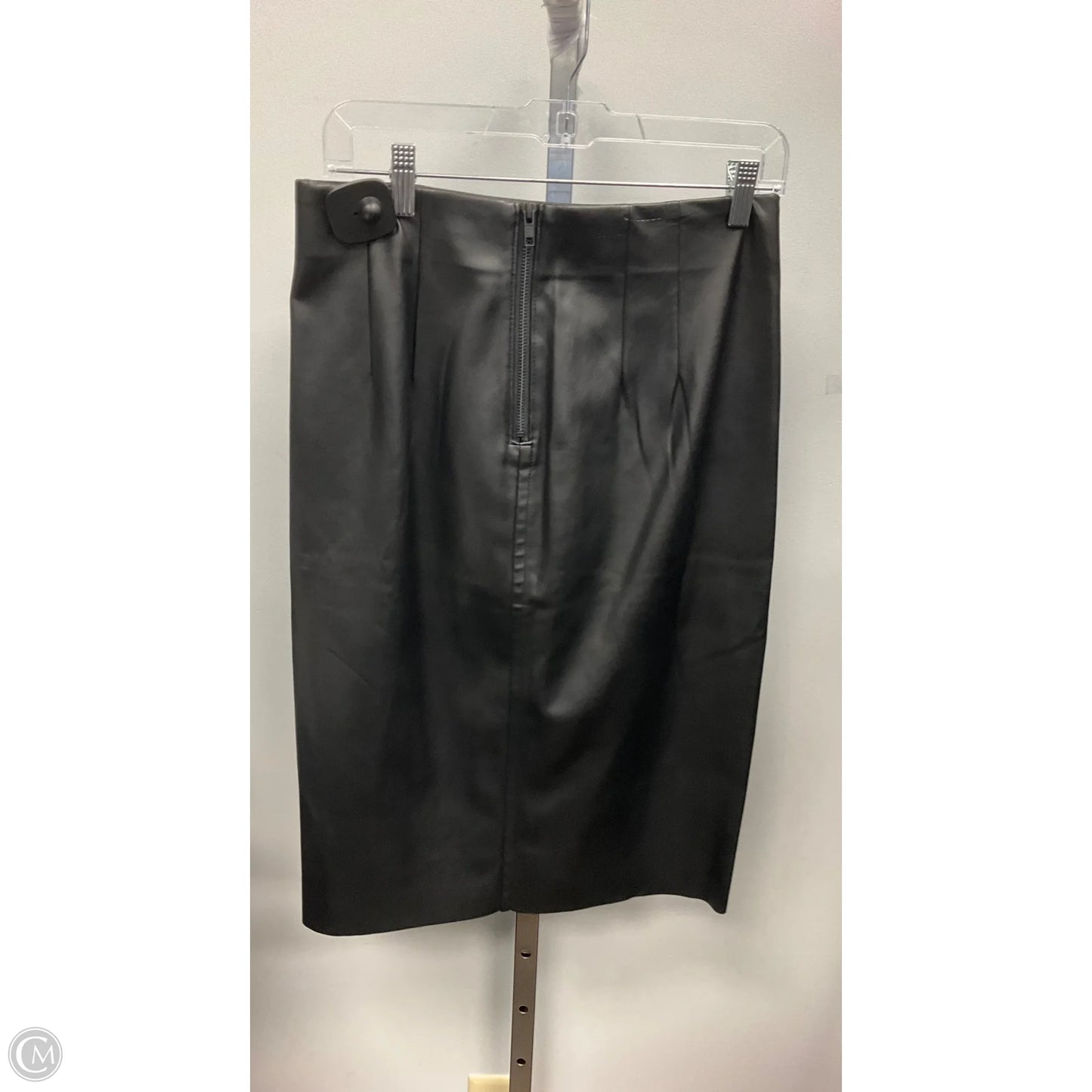 Skirt Midi By Loft In Black, Size: 6