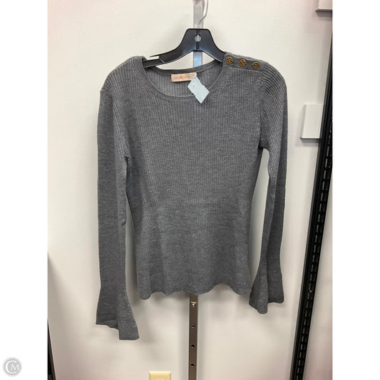 Sweater Designer By Tory Burch In Grey, Size: M