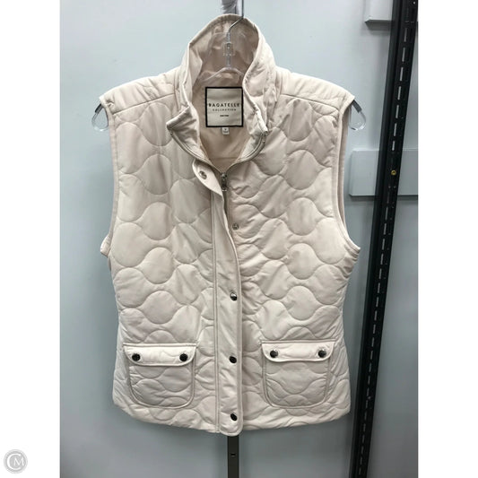 Vest Puffer & Quilted By Bagatelle In Beige, Size: S
