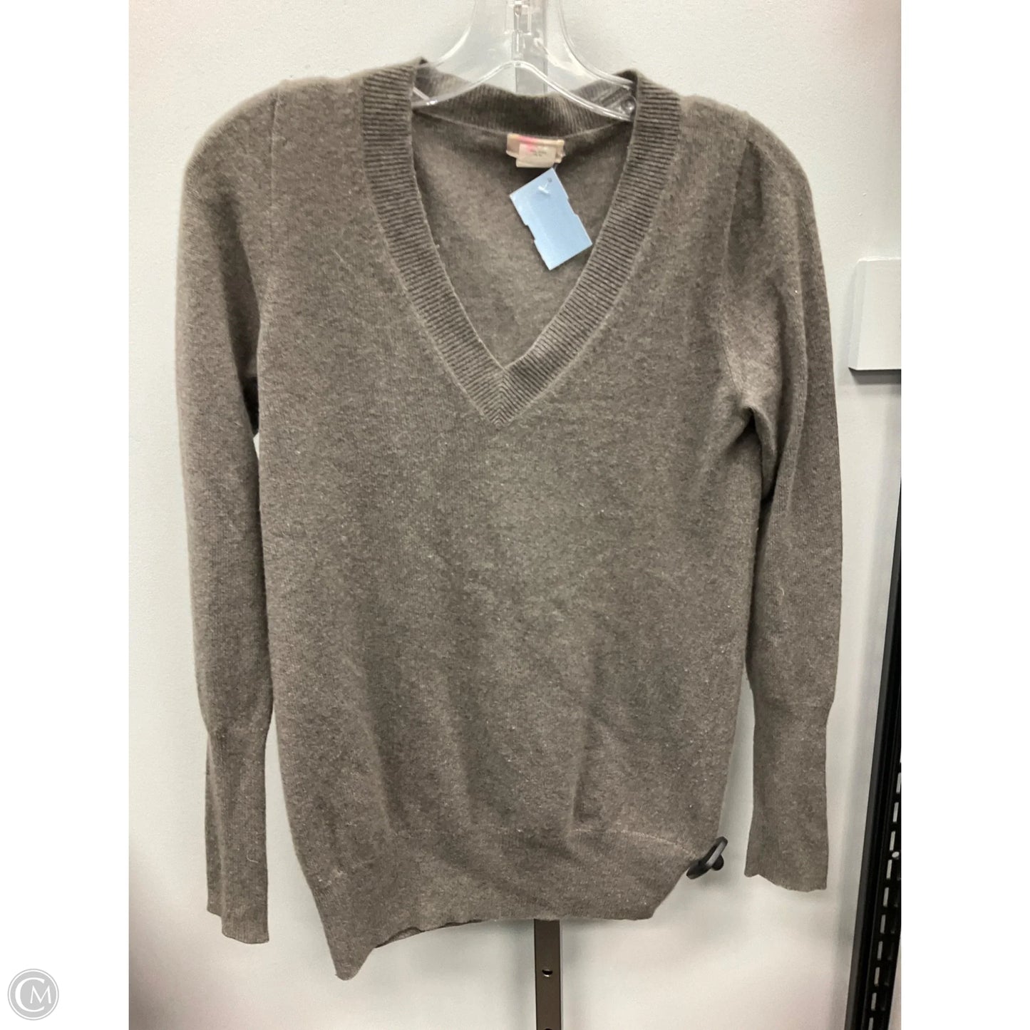Sweater Cashmere By J. Crew In Grey, Size: S