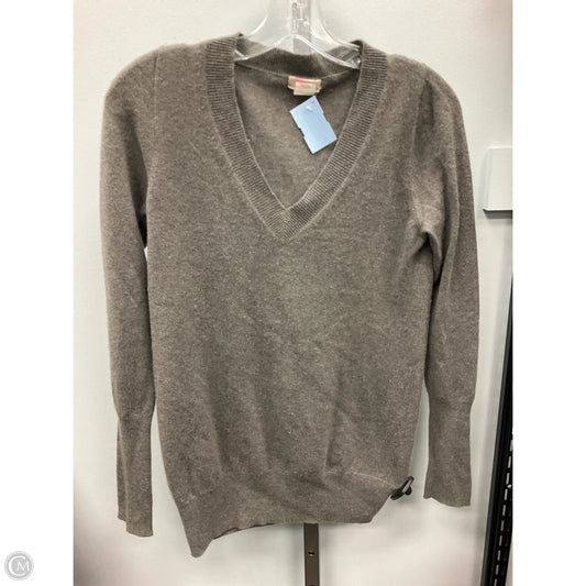 Sweater Cashmere By J. Crew In Grey, Size: S