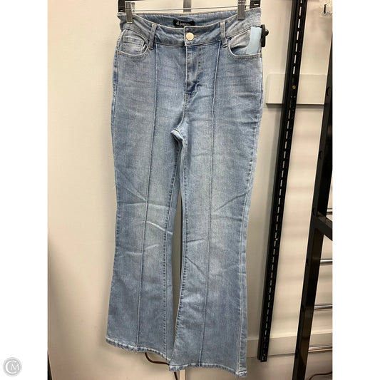 Jeans Flared By D Jeans In Blue Denim, Size: 6