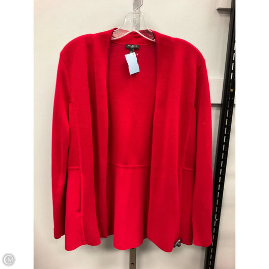 Cardigan By Talbots In Red, Size: Lp