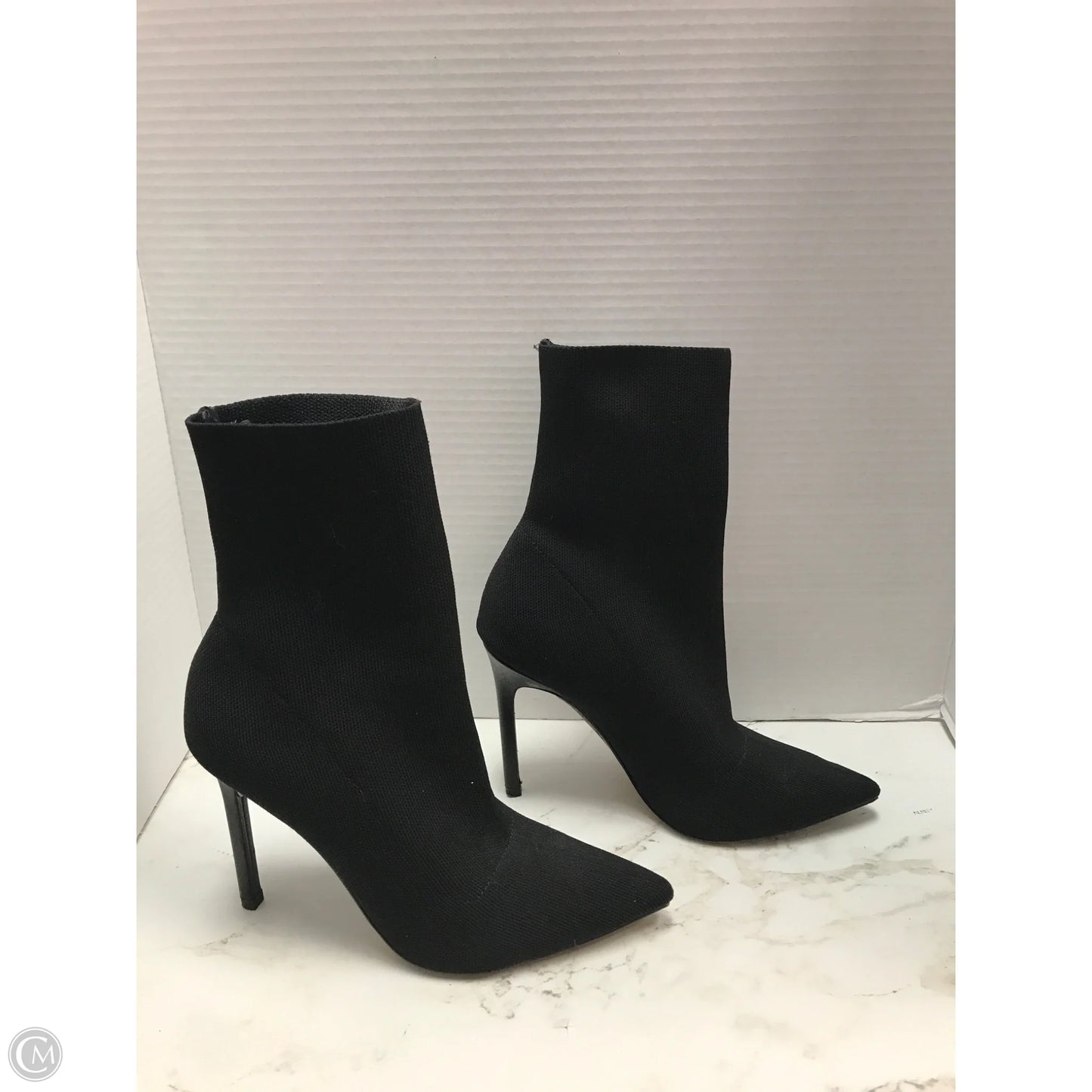 Boots Ankle Heels By Express In Black, Size: 6