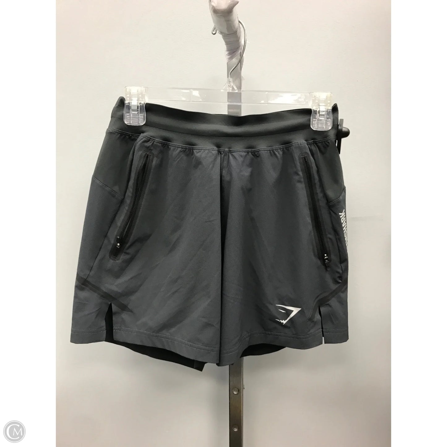 Athletic Shorts By Gym Shark In Grey, Size: S