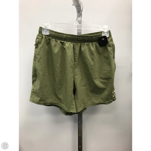Athletic Shorts By Gym Shark In Green, Size: S