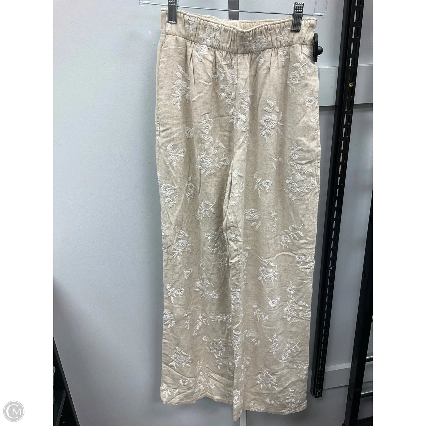 Pants Linen By Abercrombie And Fitch In Beige, Size: Xxs