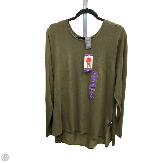 Sweater By Chelsea And Theodore In Green, Size: Xxl