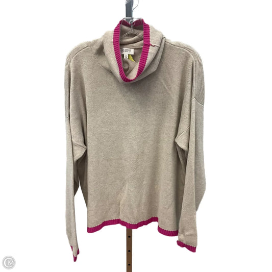 Sweater By Clothes Mentor In Beige, Size: L