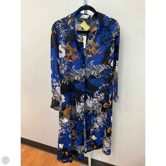 Dress Casual Midi By Clothes Mentor In Multi-colored, Size: Mp