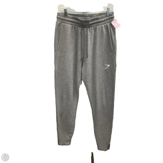Athletic Pants By Gym Shark In Grey, Size: M