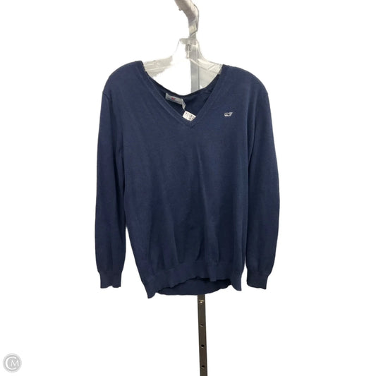 Sweater By Vineyard Vines In Navy, Size: M