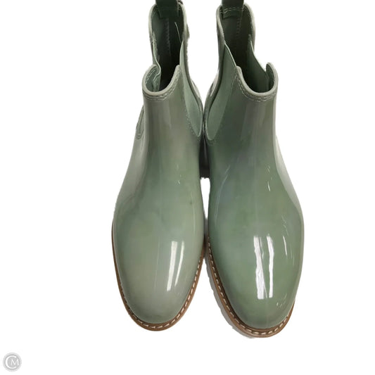 Boots Rain By Clothes Mentor In Green, Size: 10