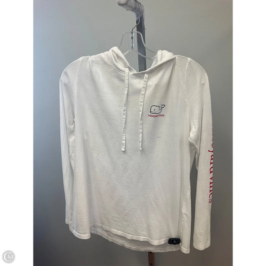 Top Long Sleeve By Vineyard Vines In White, Size: M