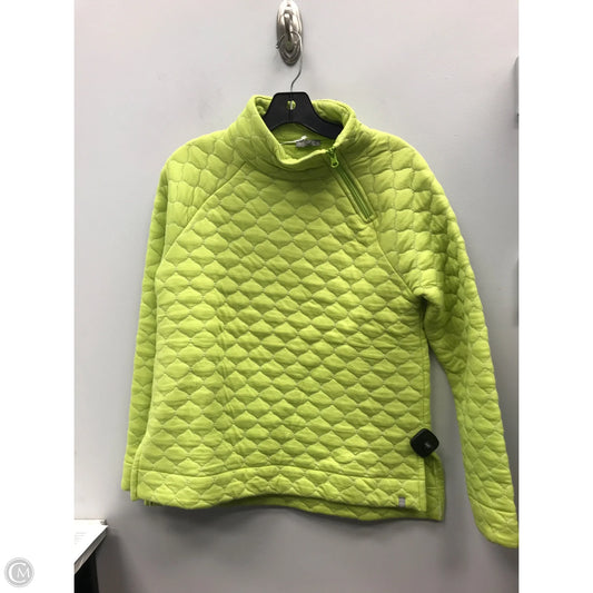 Top Long Sleeve By Talbots In Chartreuse, Size: Sp