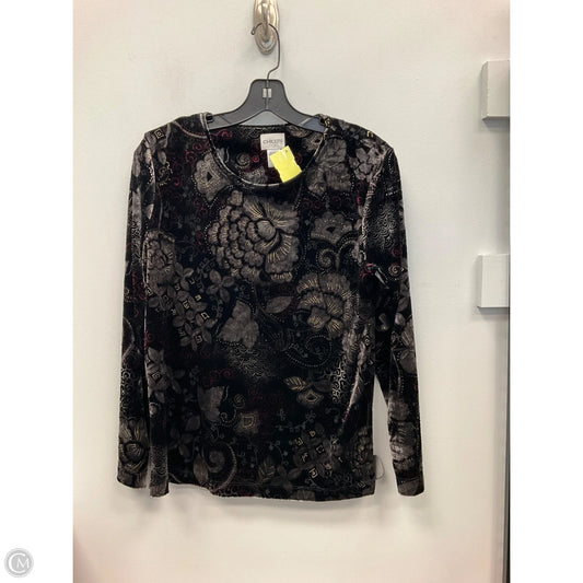 Top Long Sleeve By Chicos In Purple, Size: S