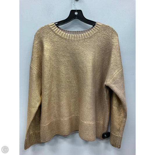 Sweater By Loft In Gold, Size: M